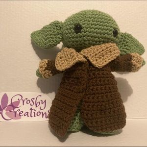 Grogu, The Child, Baby Yoda, Amigurumi Toy